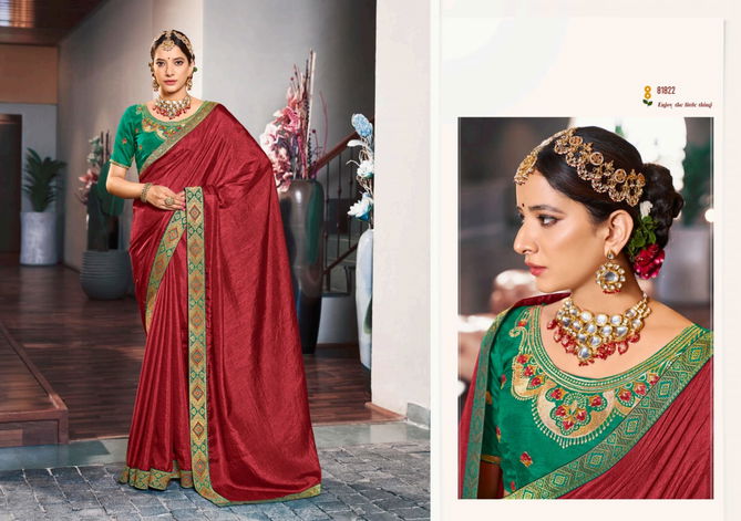 Kasturi By Right Women 81821-81828 Designer Sarees Catalog